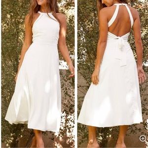 Lulus Summer Dream Halter Dress